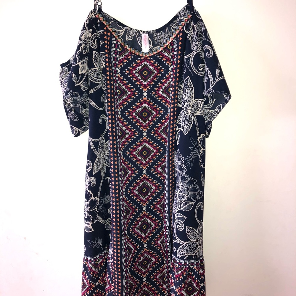Flirty Cold Shoulder Summer Dress